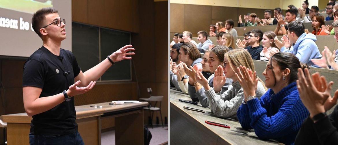 Karlo Vrančić s FER-a održao predavanje za kolege brucoše