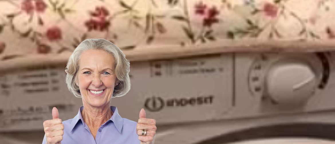 Neobična perilica rublja i ponosna baka