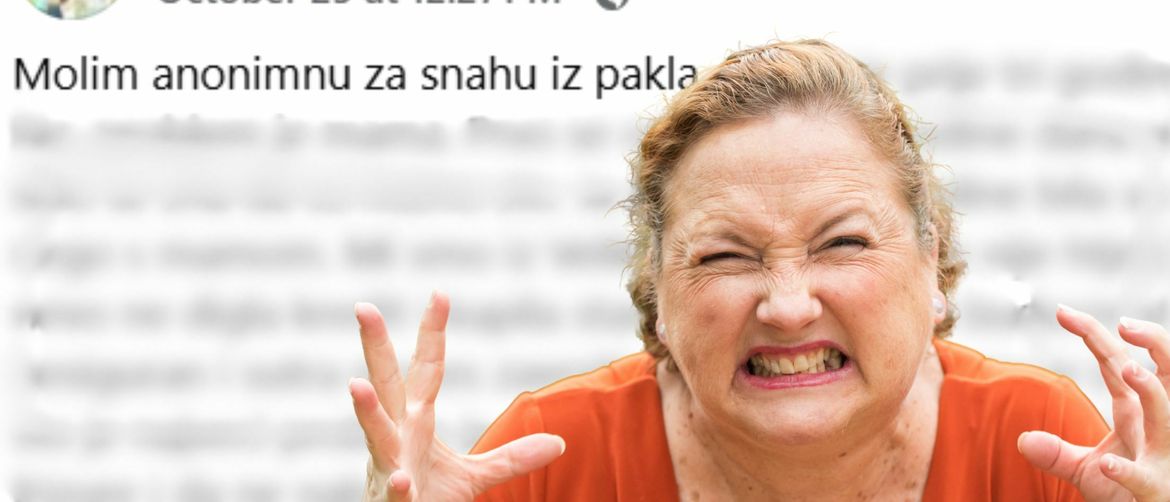 Ljuta baka i objava na Facebooku