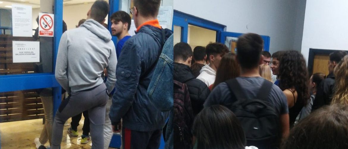 Ogromne gužve i pad sustava za naplatu obilježili su sinoćnju večeru na Cvjetnom...