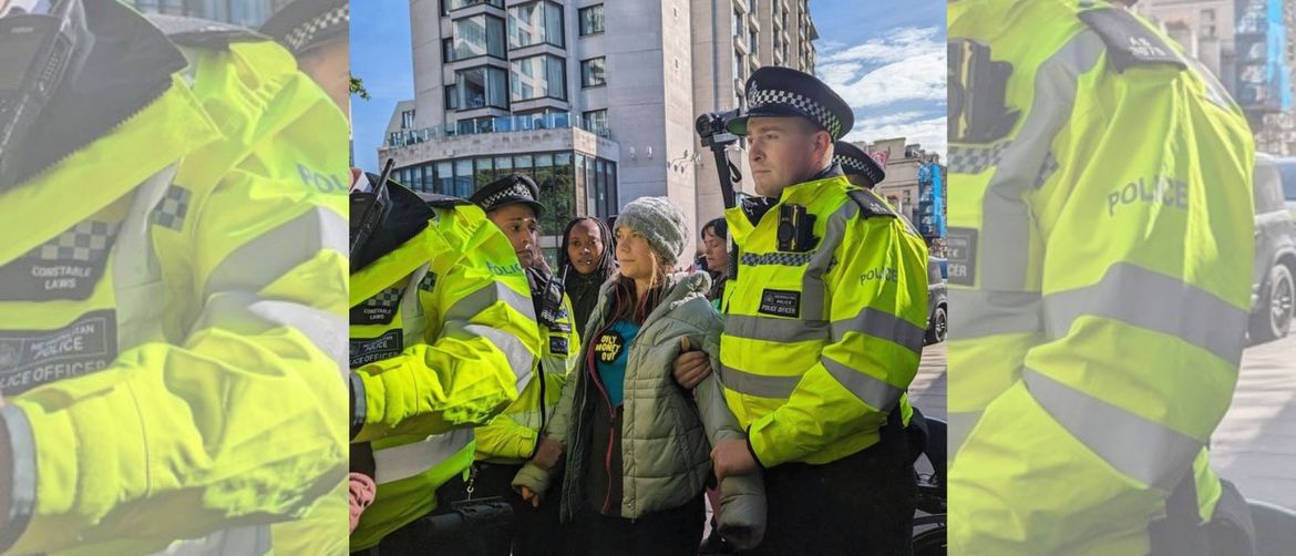 Greta Thunberg uhićena