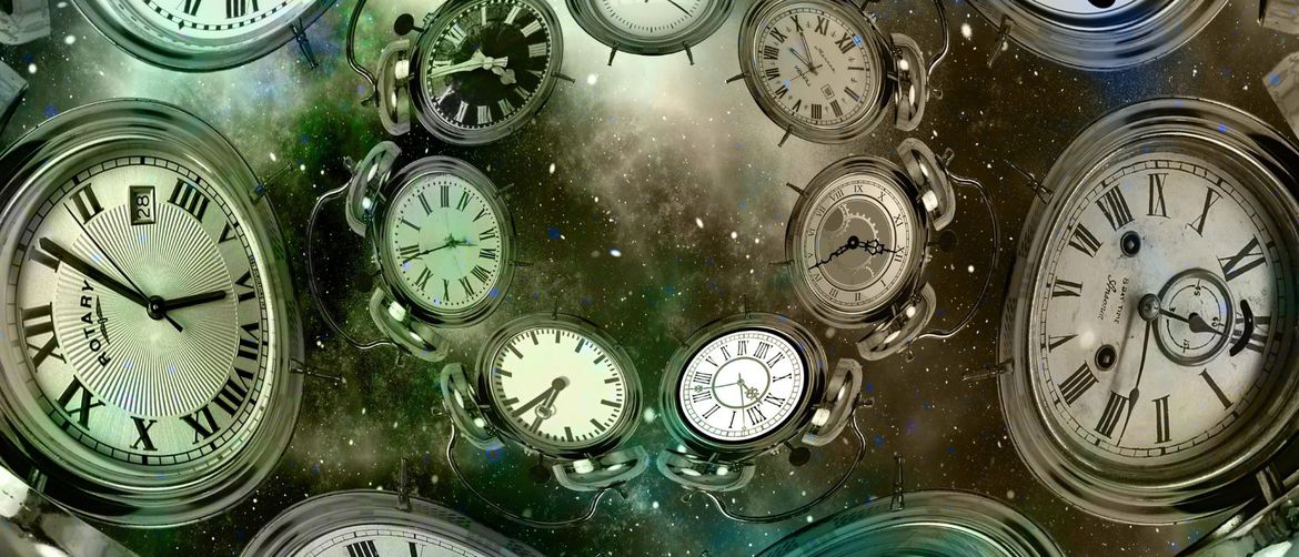 satovi koji ukazuju na putovanje kroz vrijeme