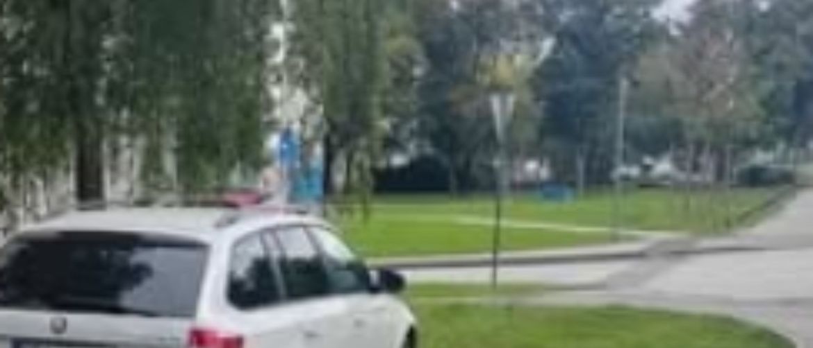 Nepropisno parkirano vozilo u Zagrebu