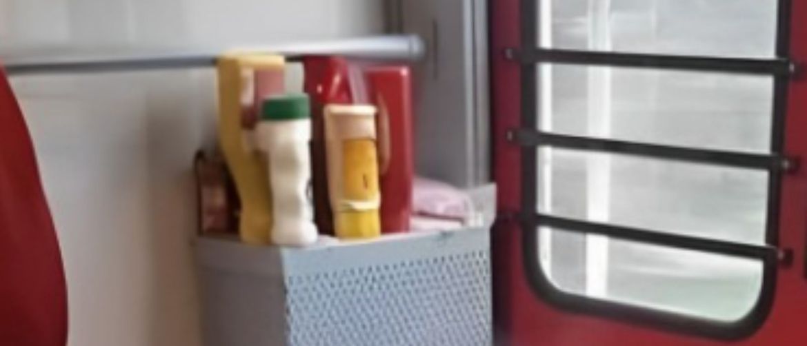 Pečenje roštilja u vlaku iz Poljske