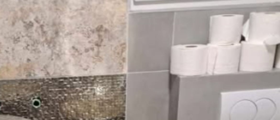 Bizarno uređena kupaonica u Dalmaciji