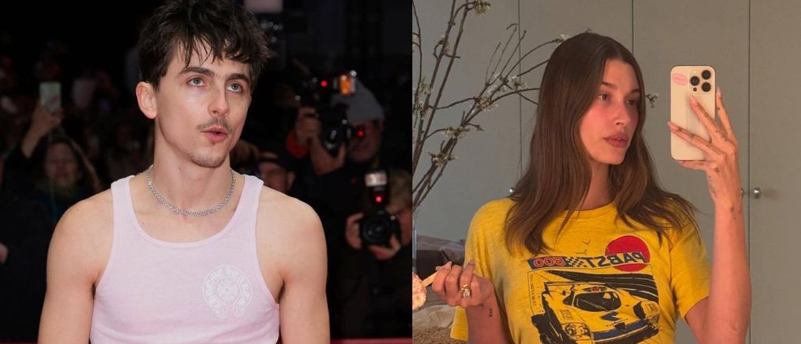 Timothee Chalamet i Hailey Bieber