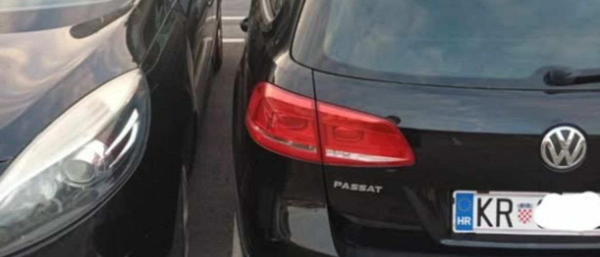 Nepropisno parkirano vozilo u Zlataru