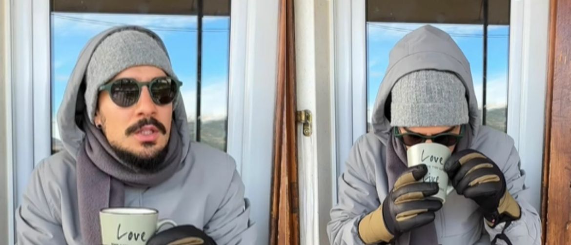 Josip Banovac kako se šali s jesenskim vremenom u Splitu