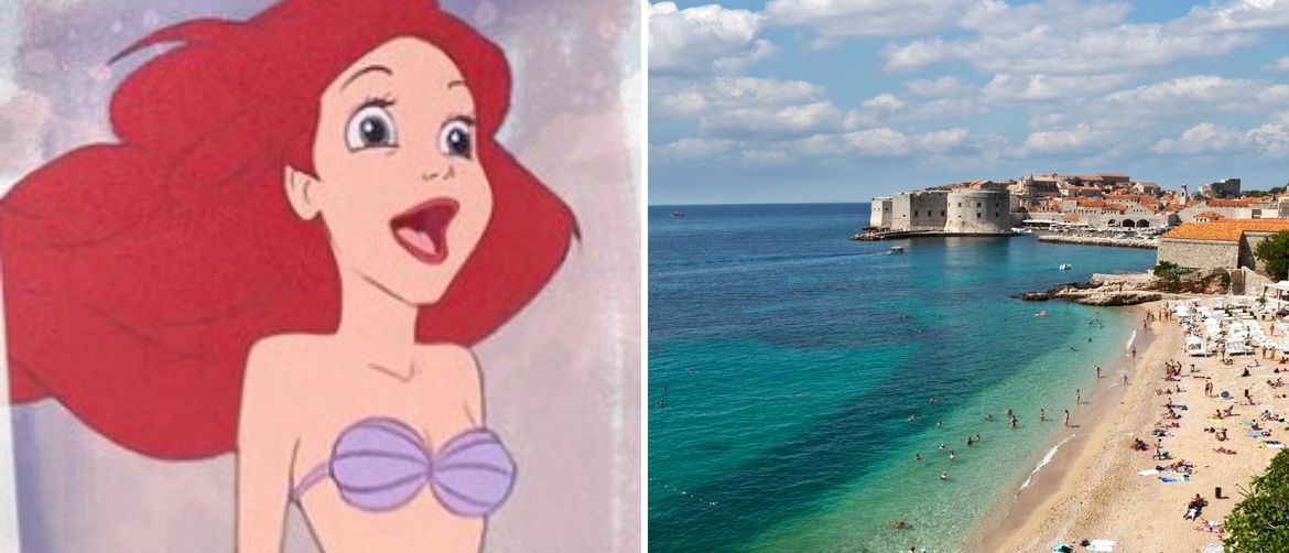 Dubrovnik je poslužio kao inspiracija za Malu sirenu