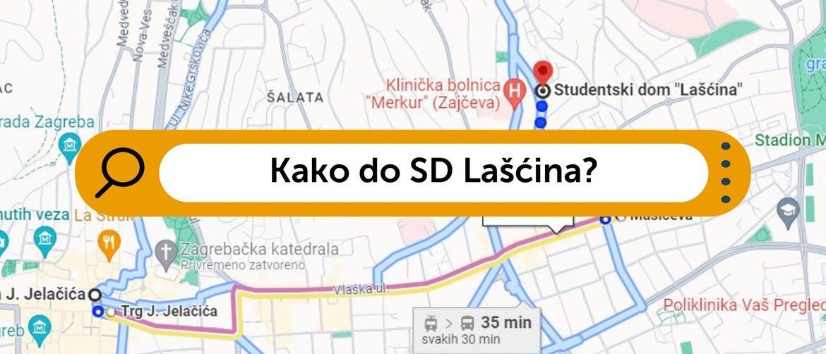 Kako do studentskog doma by Moj faks