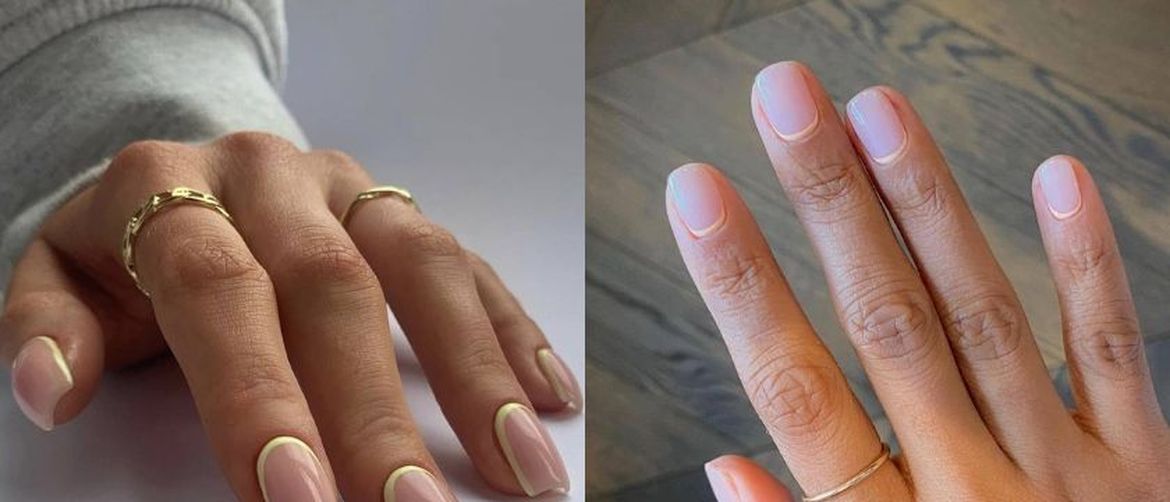 Obrnuta francuska manikura