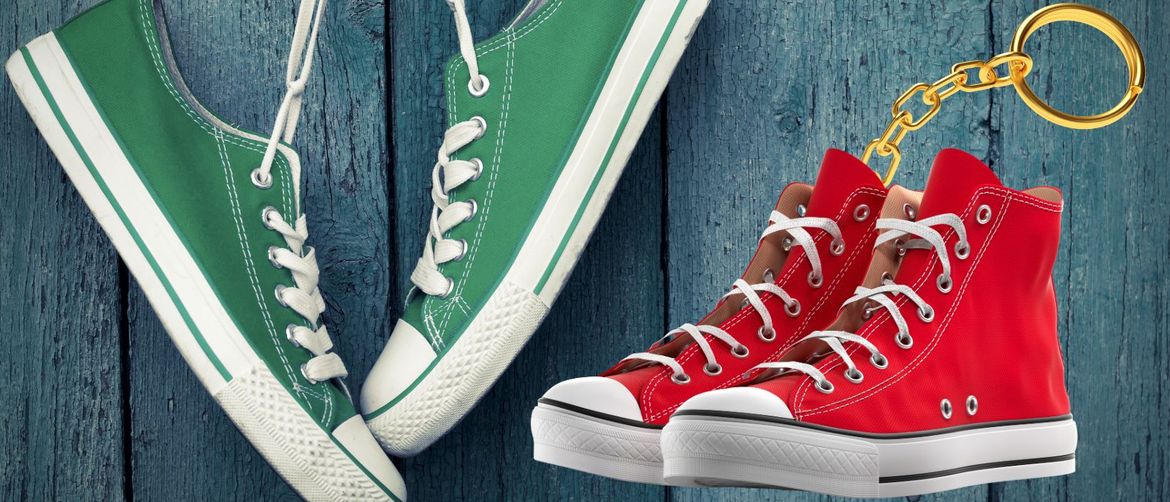 Tenisice Converse All Star i privjesak za ključeve