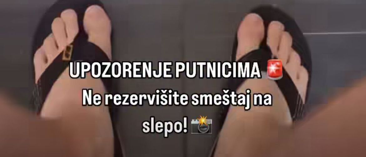 Upozorenje turistima