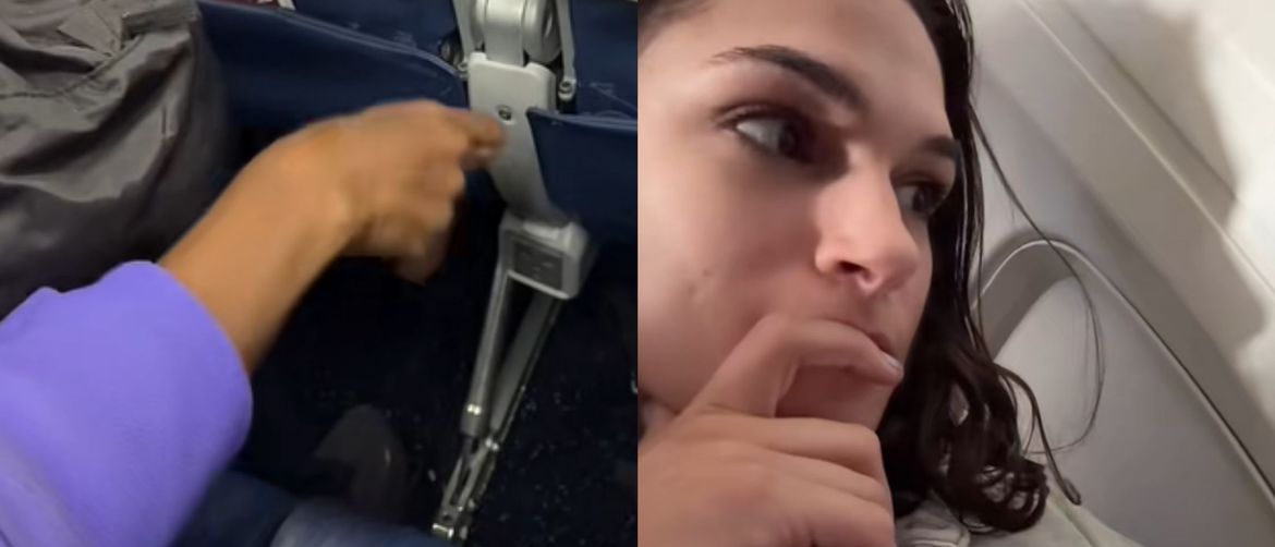 Zabrinuta putnica Olivia i neuredna suputnica