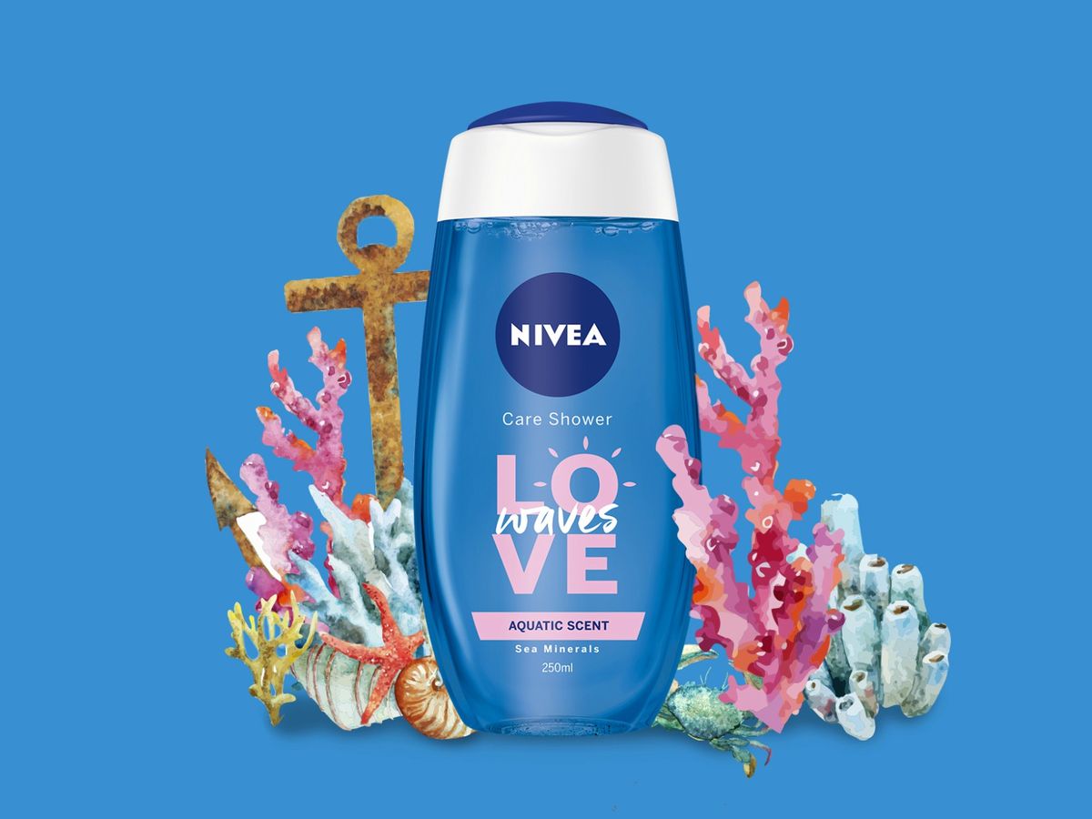 Gelovi za tuširanje Nivea Love