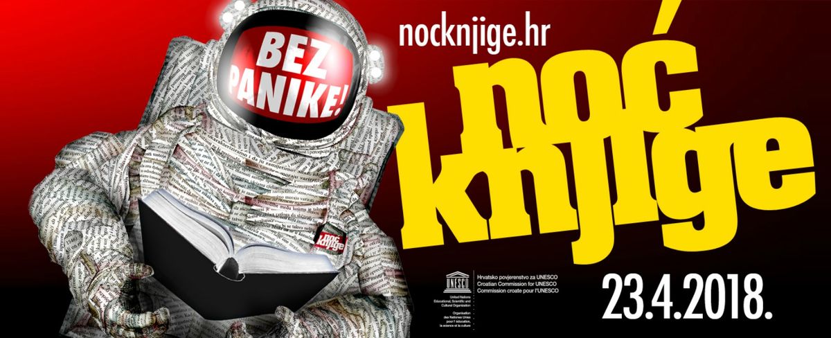 Plakat \'Noć knjige\'