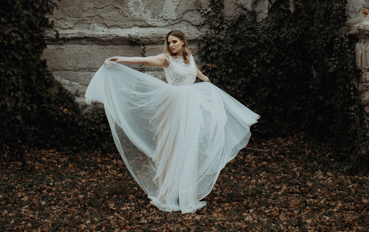 Kampanja za novu kolekciju Lukabu vjenčanica snimljena u zaboravljenoj vili Batory u Osijeku - 5