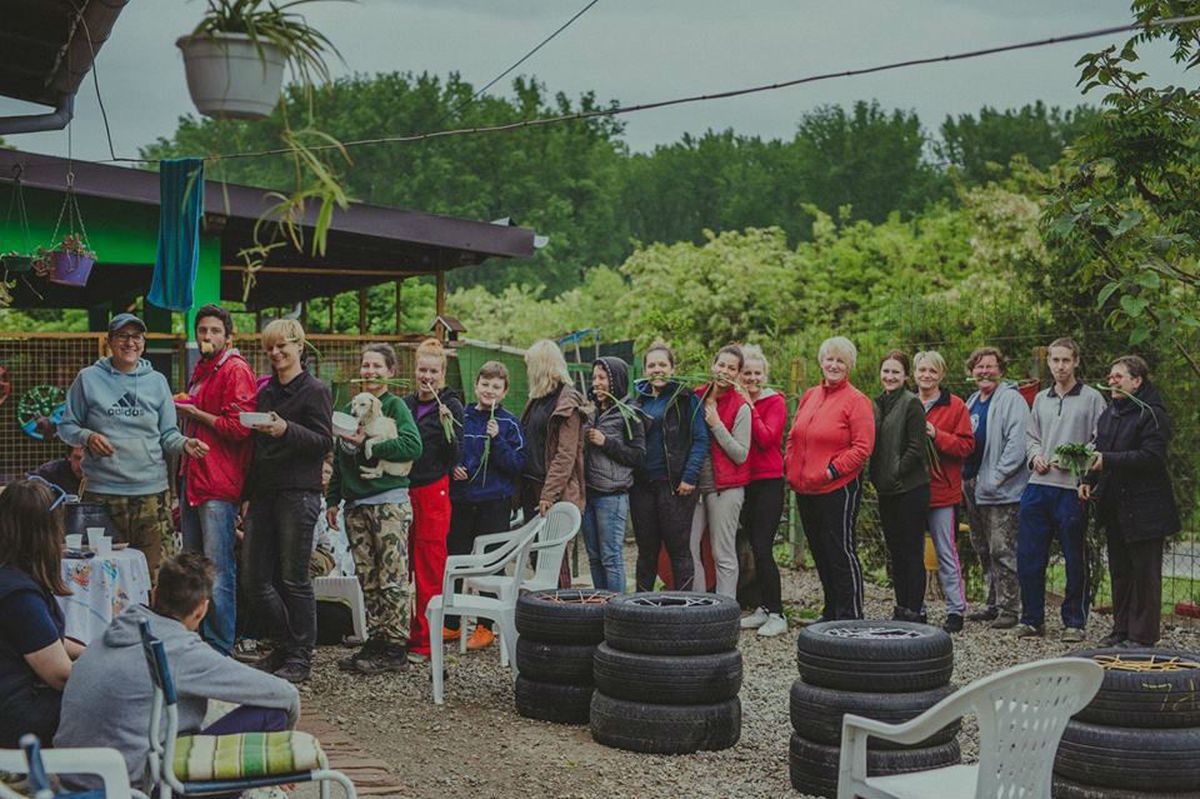 Udruga Pobjede iz Osijeka svake godine organizira proslavu Praznika rada u azilu za pse - 4