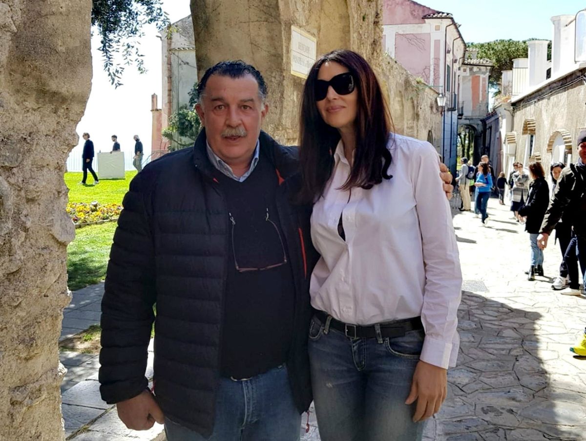 Monica je kći dopratila na snimanje