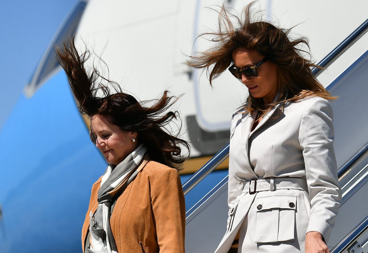 Karen Pence i Melania Trump
