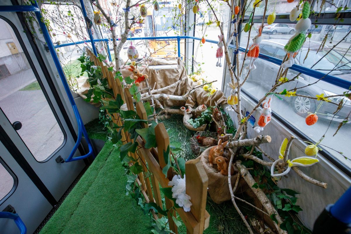 Uskrsni tramvaj u Osijeku