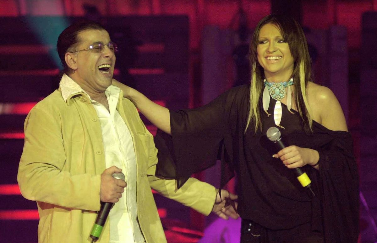 Nina Badrić na dodjeli Porina 2002. godine u Dubrovniku - 4