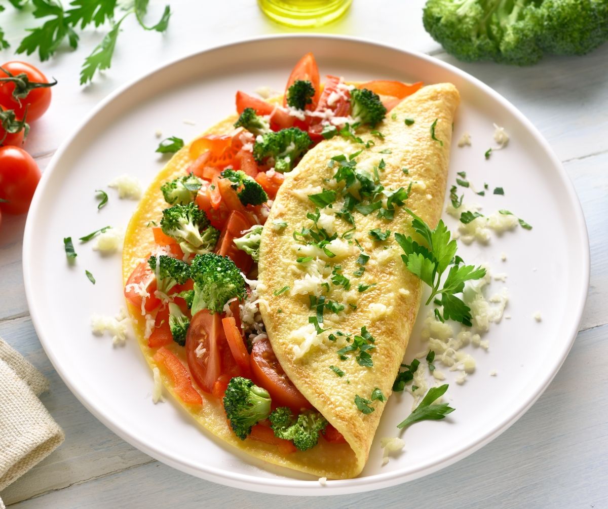 Omlet s povrćem