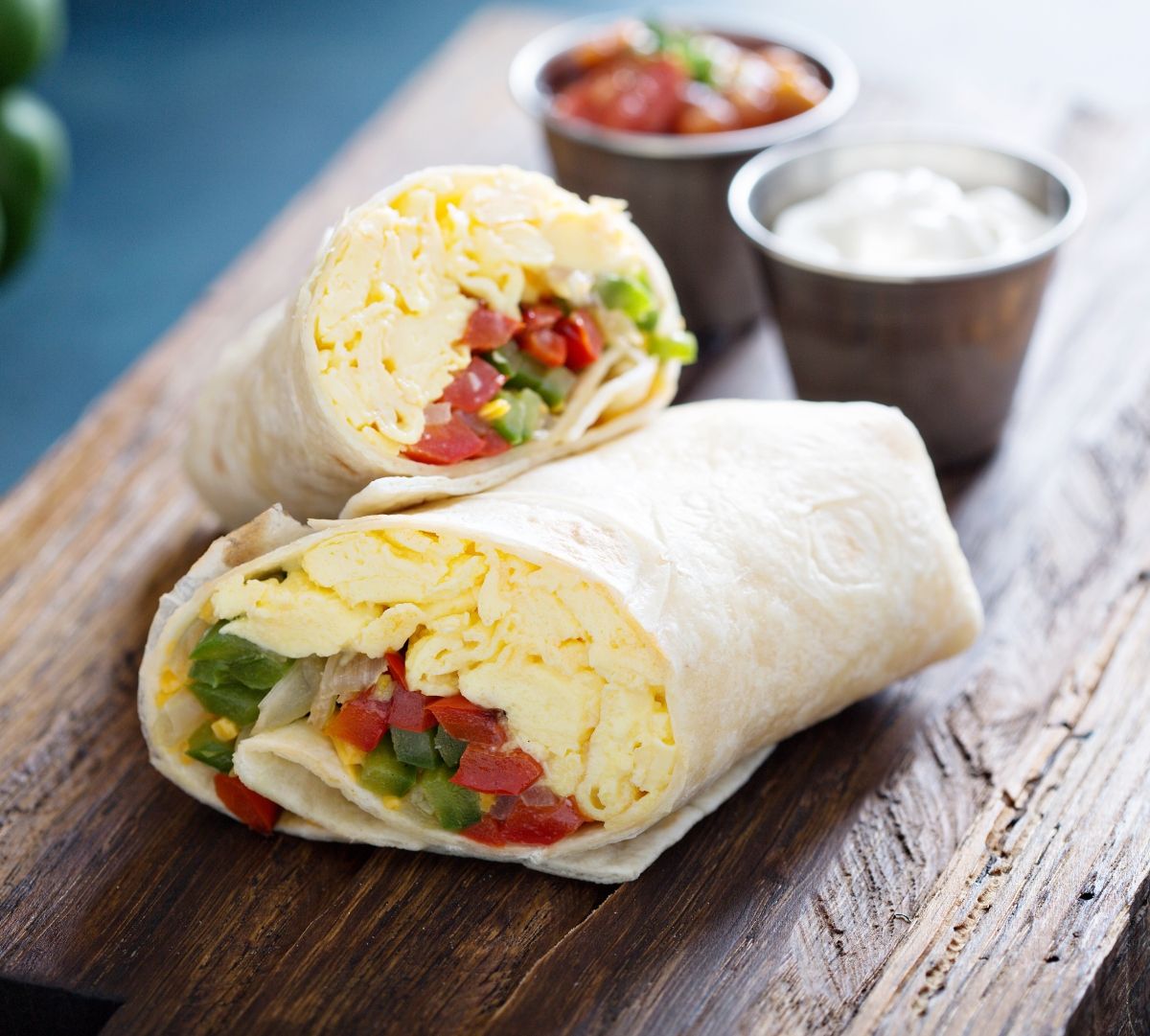 Tortilja s jajima i povrćem