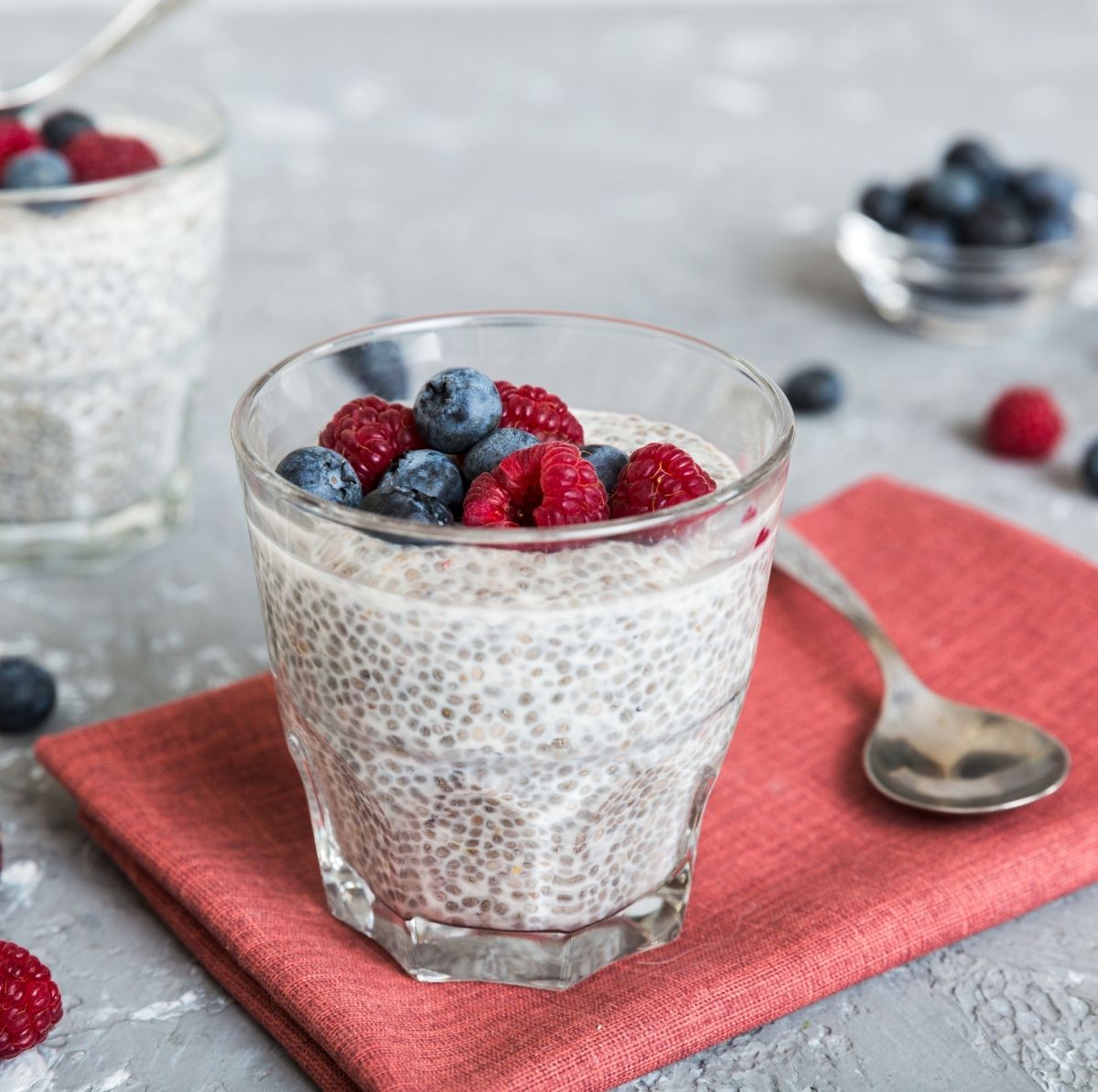 Puding s chia sjemenkama