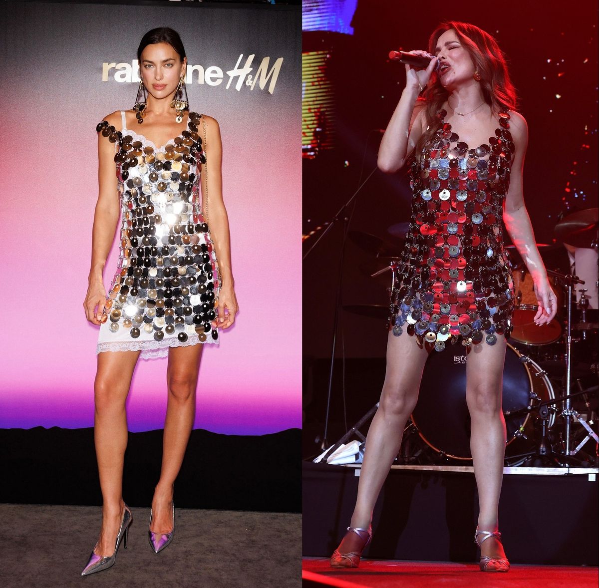 Irina Shayk vs. Severina u Rabanne x H&M haljini