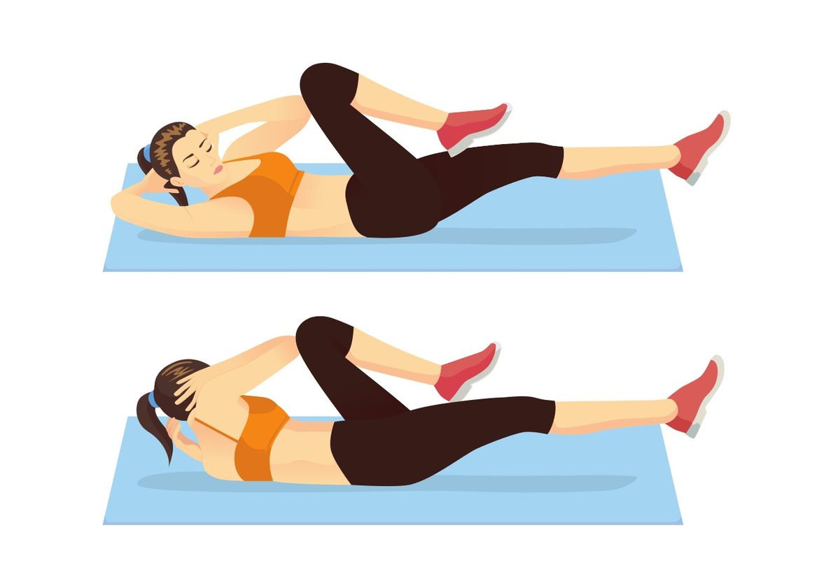 Jednostavne vježbe za trbuh