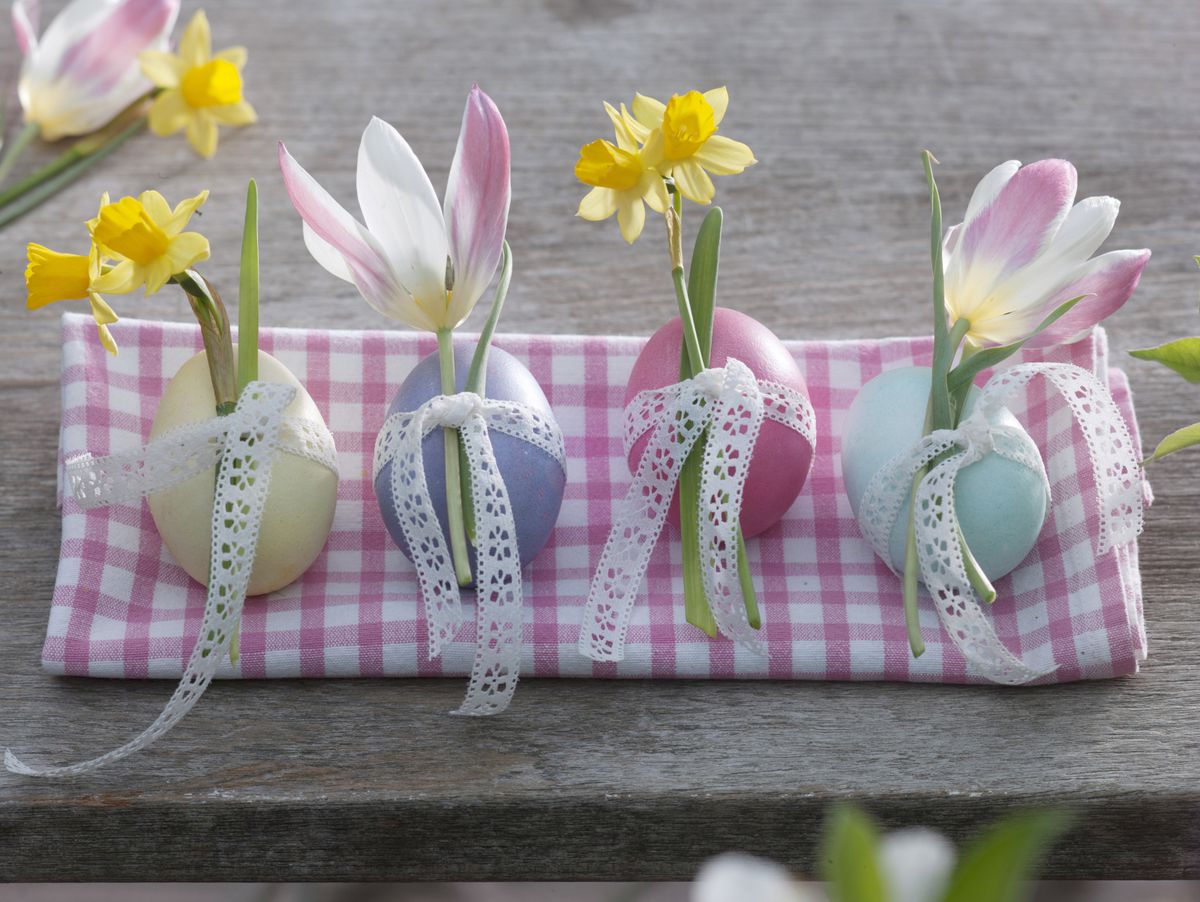 Pisanice ukrašene čipkom - 5