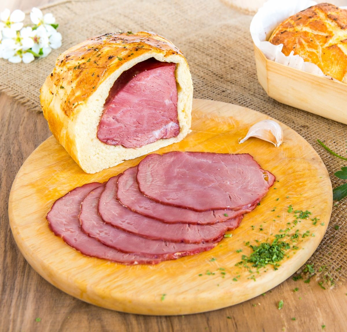 Za šunku u kruhu slobodno odaberite suhi kvasac