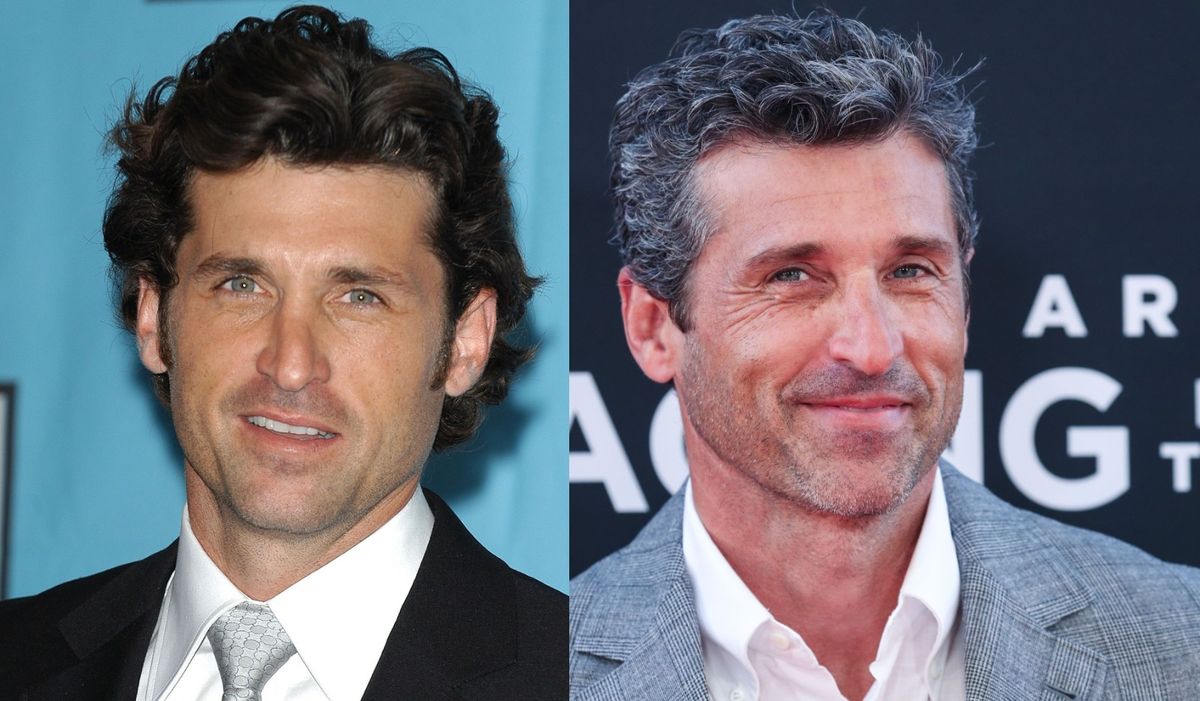 Patrick Dempsey s tamnom kosom i sjedinama