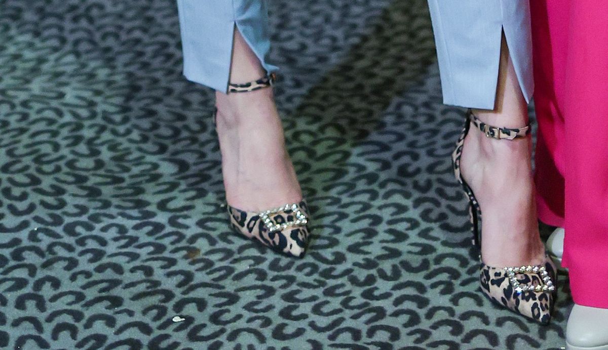 Glumica je nosila štikle s leopard uzorkom