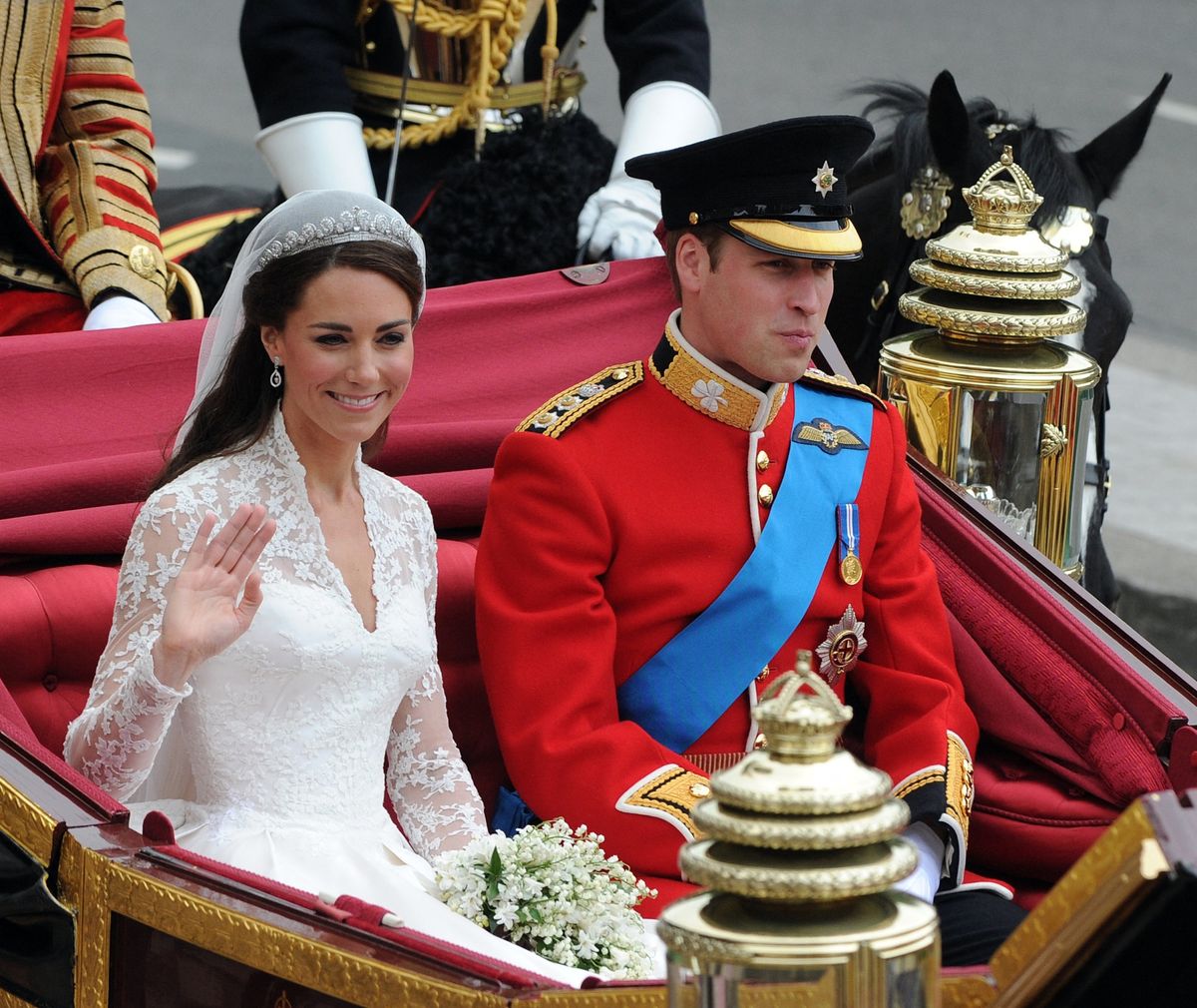 Catherine Middleton i princ William