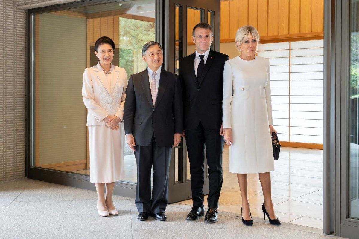 Francuski predsjednički par u posjetu Japanu