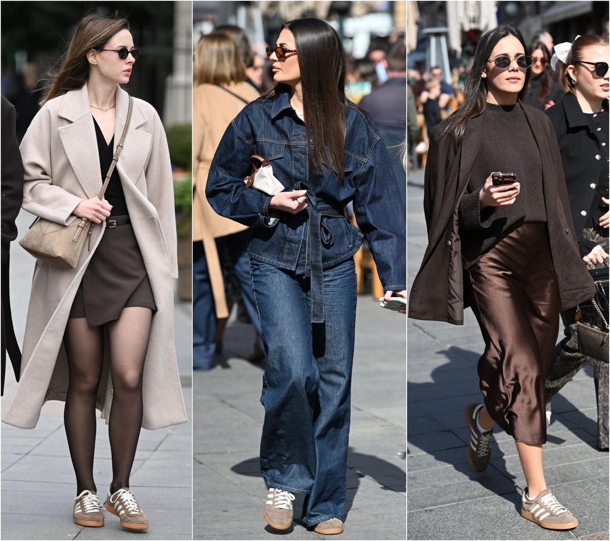 Bež tenisice na proljetnoj zagrebačkoj špici