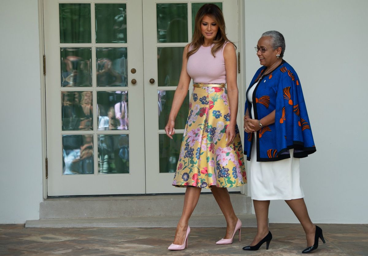 Melania i supruga kenijskog predsjednika, Margaret Keynatta