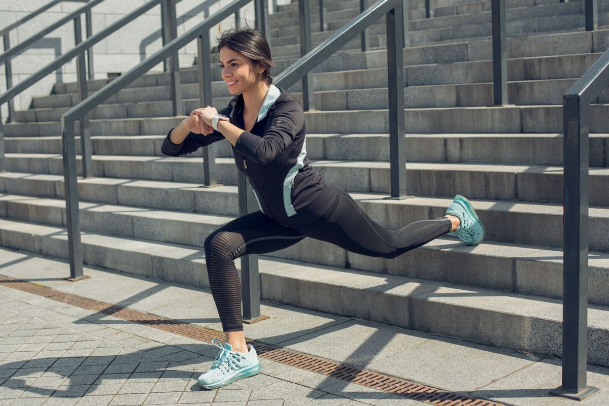 Čučanj na stapenicama