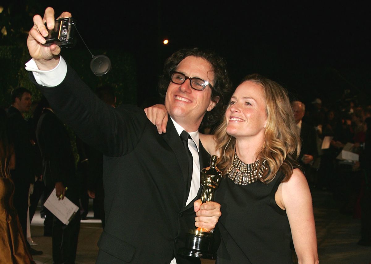 Elisabeth Shue sa suprugom Davisom na dodjeli Oscara 2007. godine