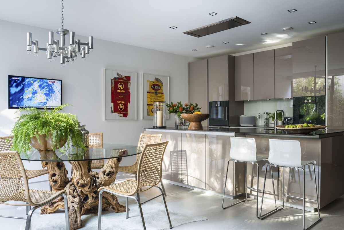 Pleteni stolci u kuhinji i blagovaonici - 4