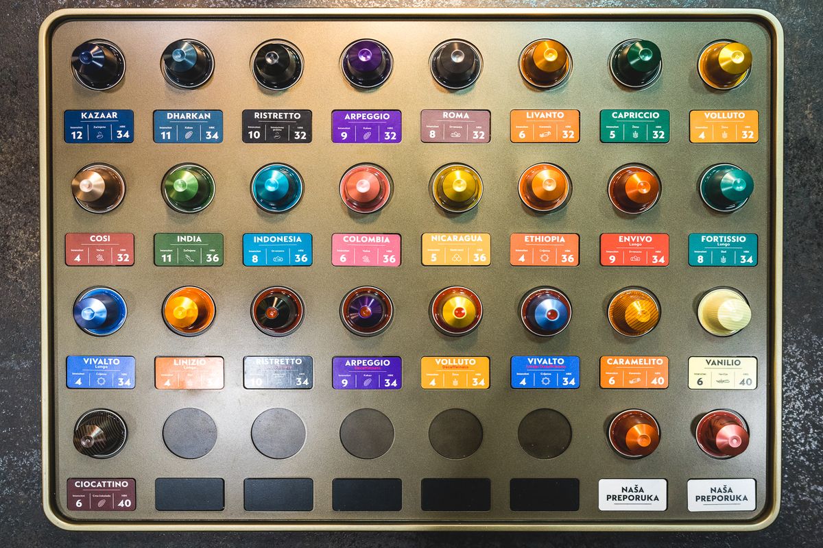 U Nespresso boutiqeu možete isprobati 28 vrsta kava