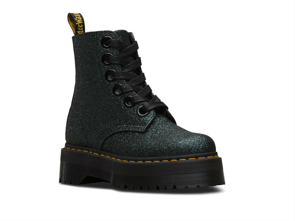 Dr. Martens Molly čizme - zelene