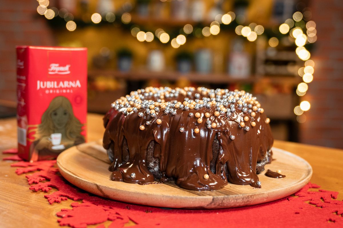 Kuglof od čokolade i kave