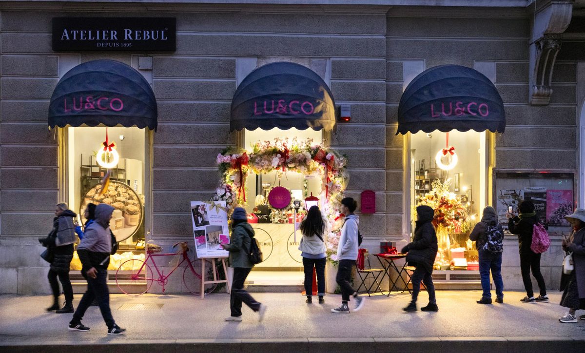 Božićno uređenje zagrebačkog gift shopa LU&CO - 3
