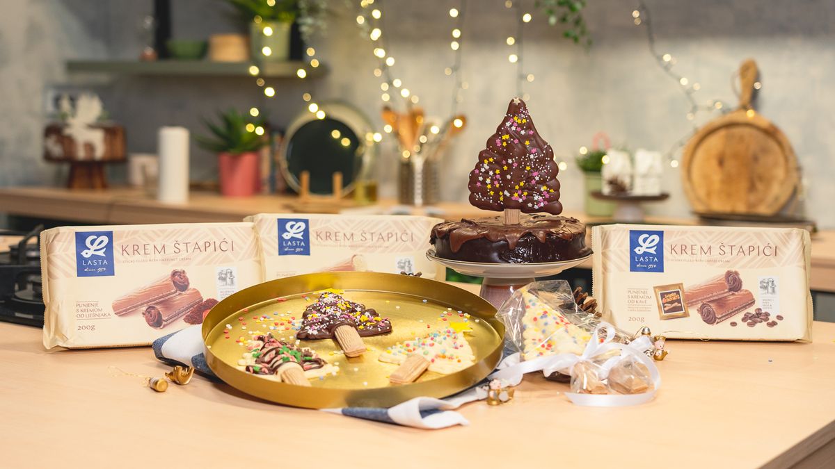 Čokoladne lizalice u obliku borića na hrskavom štapiću - 1