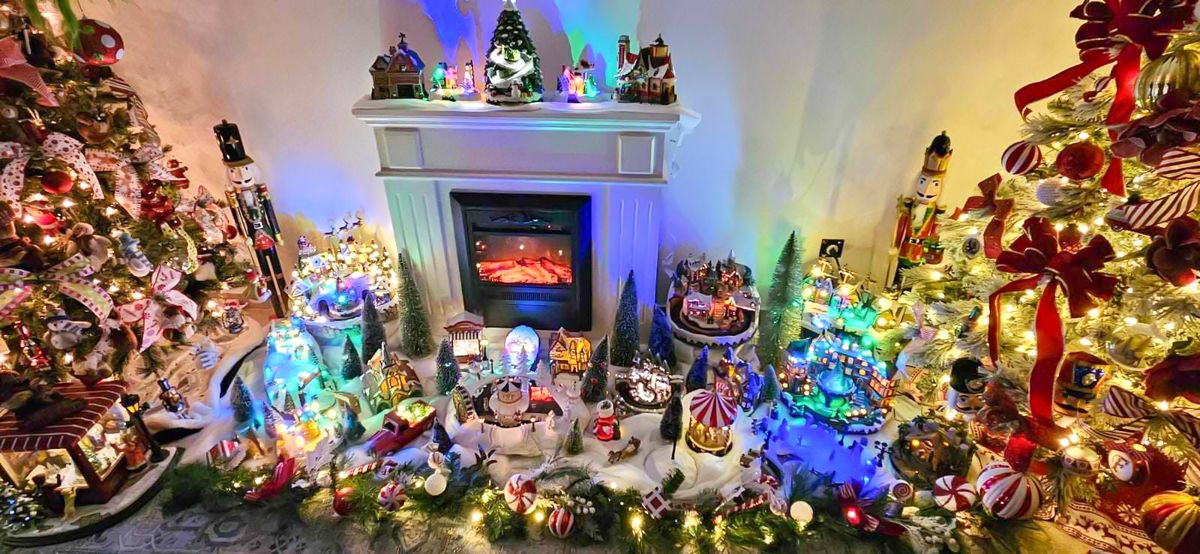 Zagrepčanka Ines svoju kuću pretvorila je u pravu božićnu fantaziju - 5