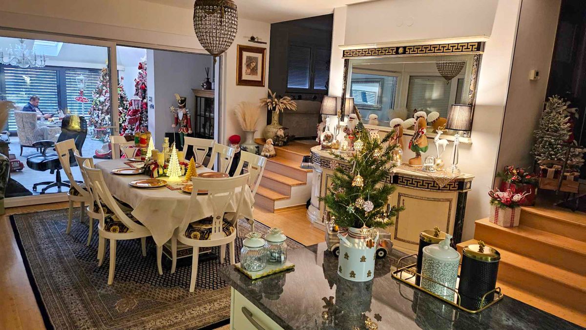 Zagrepčanka Ines svoju kuću pretvorila je u pravu božićnu fantaziju - 7