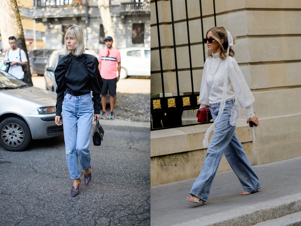 Traperice + bluza s puf rukavima